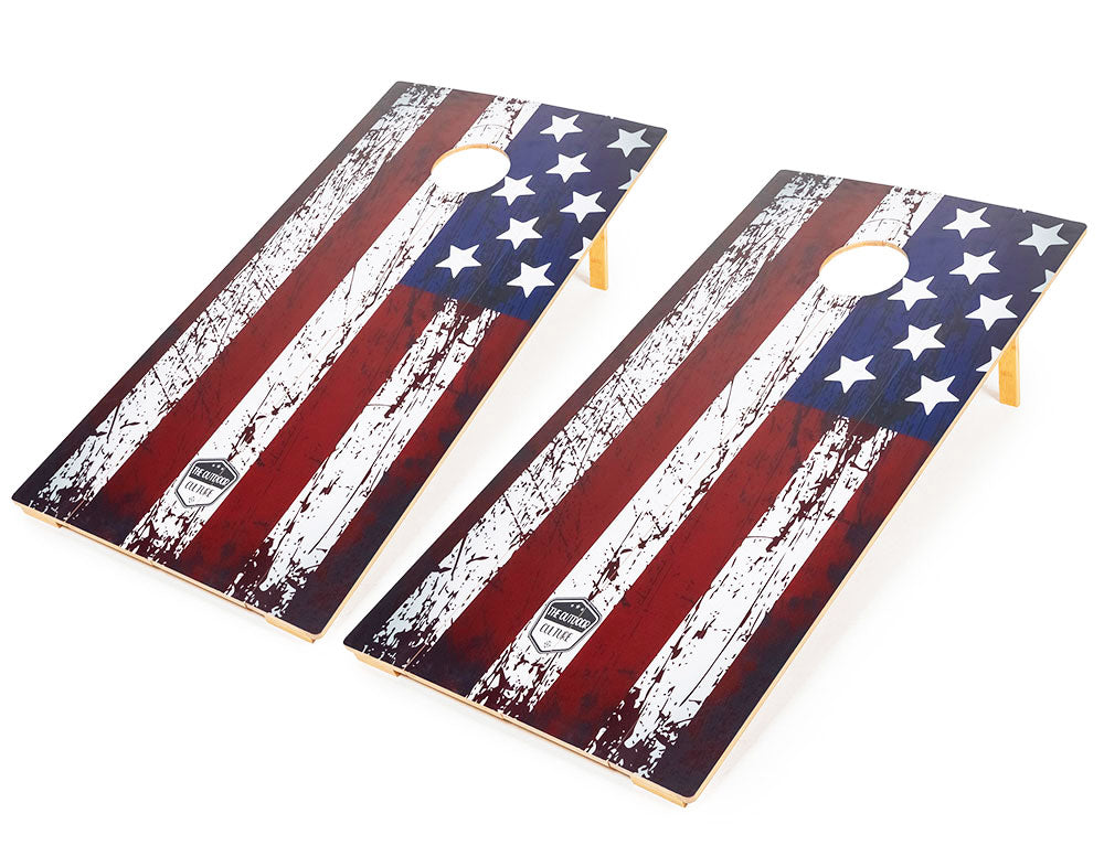 NEW MEXICO & TEXAS FLAG Cornhole Boards - Flag Design 27